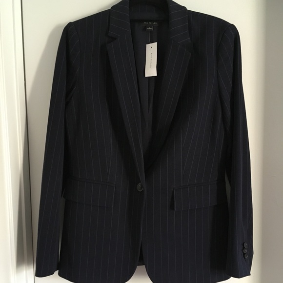 Ann Taylor Jackets & Blazers - NWT $185 Ann Taylor Navy Blazer